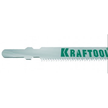 Полотно Kraftool (Крафтул) по металлу (2,5-6мм) для эл/лобзика, длина полотна 110мм, 2шт.